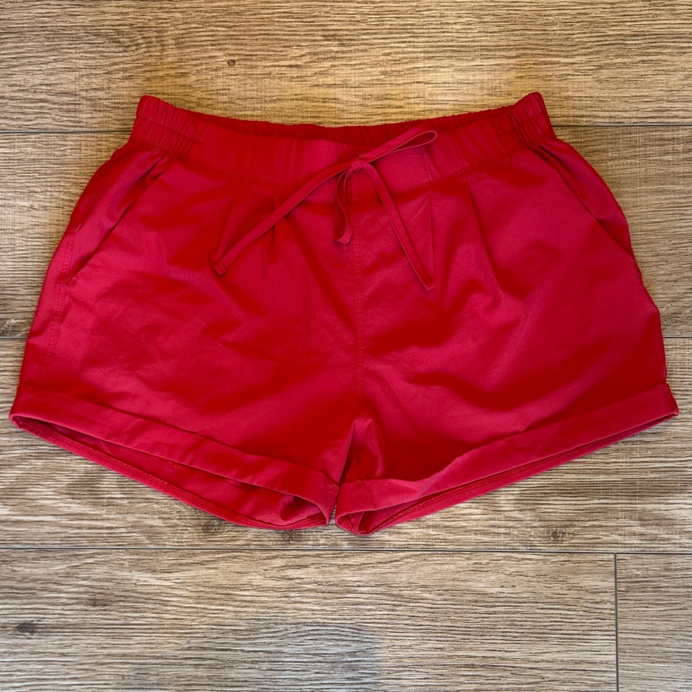 Zyia Red Summer Shorts